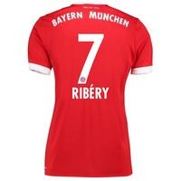 bayern munich home shirt 2017 18 womens with ribry 7 printing red