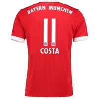 Bayern Munich Home Shirt 2017-18 with Costa 11 printing, Red