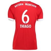 bayern munich home shirt 2017 18 womens with thiago 6 printing red