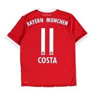 Bayern Munich Home Shirt 2017-18 - Kids with Costa 11 printing, Red