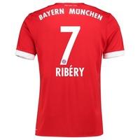 bayern munich home shirt 2017 18 with ribry 7 printing red