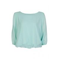 BATWING CHIFFON BLOUSE