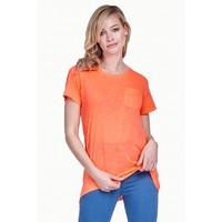 BASIC SLUB POCKET T-SHIRT