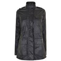 barbour charger wax jacket