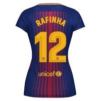 barcelona home stadium shirt 2017 18 womens with rafinha 12 printing r ...