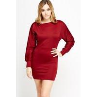 Batwing Mini Bodycon Dress