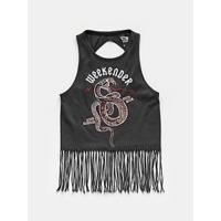 Band fringe vest