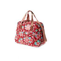 Basil Bloom Bicycle Carry All Bag 14 L - 41 x 16 x 29 Cm, Red