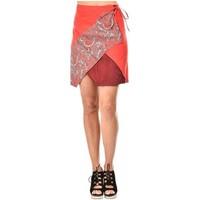 bamboos fashion skirt laura womens skirt in red