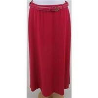 basler size 16 red skirt