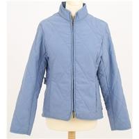 Barbour size 10 powder blue quilted jacket