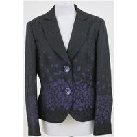 basler size m black purple smart jacket