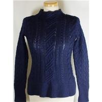 Banana Republic (Heritage Edition) - size XS - navy - cable knit sweater