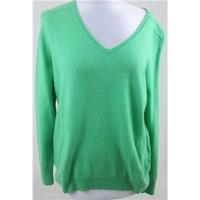 Basler, size 16 green cashmere jumper