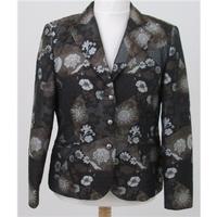 Basler - Size: 14 - Brown patchwork effect jacket