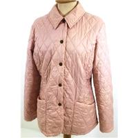 Barbour Size 12 Powder Pink Featherweight Quilted Jacket