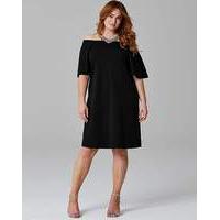 Bardot Frill Dress