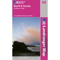 Banff & Huntly - OS Landranger Map Sheet Number 29