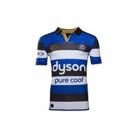 Bath 2016/17 Home Kids S/S Pro Rugby Shirt