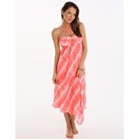 Batik Girl Maxi Dress - Coral