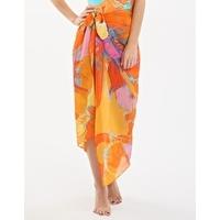 Bali Marga Sarong - Orange