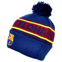 Barcelona Text Cuff Knitted Hat