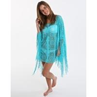 bari tassel kaftan green