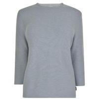 barbour cross back crew neck jumper