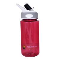 Barcelona Fc Football Tritan Plastic Water Bottle (burgundy)
