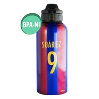 Barcelona Suarez 9 Aluminium Water Bottle