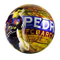 Barcelona Unisex Player Pedro Football, Multi-colour, Size 5