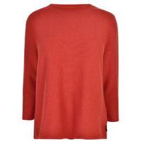 barbour cross back crew neck jumper