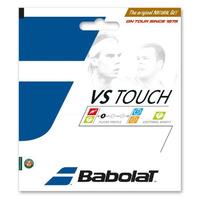 Babolat VS Touch Natural Gut 1.30mm Tennis String Set - Black, 1.30mm