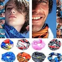 Bandana Neck Gaiters / Neckwarmers/Neck Tube Bike Ultraviolet Resistant Detachable Cap Unisex Polyester