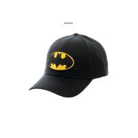 Baseball Cap - Dc Comics - Batman Logo Flex New Licensed Bx3zejbtm
