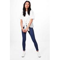 Basic Denim Look Jeggings - mid blue