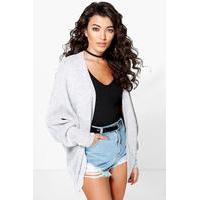 batwing cardigan grey