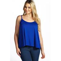 Basic Swing Cami Vest - cobalt