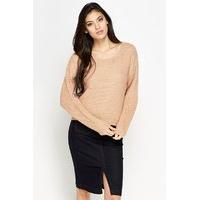 Basic Textured Knit Jumper