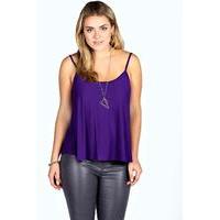 Basic Swing Cami Vest - purple