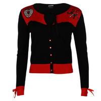 Banned Banned Patch Cardigan Ladies