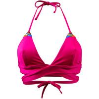 Banana Moon High Neck Swimsuit Fuschia Ninabell Trento Pink women\'s Mix & match swimwear in pink