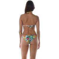 Banana Moon Multicolor Bandeau Swimsuit Jungold Trobo women\'s Mix & match swimwear in Multicolour