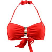 Banana Moon Red Bandeau Swimsuit Spring Yelo women\'s Mix & match swimwear in red