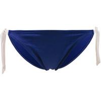Banana Moon Navy Blue Tie Side Bikini panties Transat Dasia women\'s Mix & match swimwear in blue