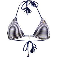 Banana Moon Navy Blue Triangle Swimsuit Basil Lulo women\'s Mix & match swimwear in blue