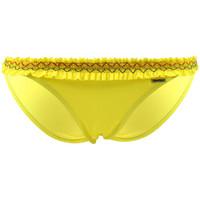 Banana Moon Frouncy Moro Yellow Bandeau Swimsuit women\'s Mix & match swimwear in yellow