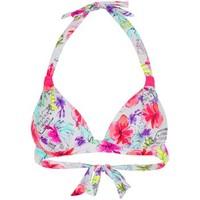 Banana Moon Multicolor Push Up Triangle swimsuit Top Moldy Hapo women\'s Mix & match swimwear in Multicolour