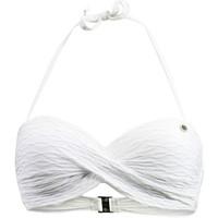 Banana Moon White Bandeau Swimsuit Aldridge Sakata women\'s Mix & match swimwear in white