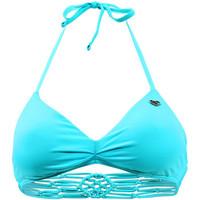 Banana Moon Turquoise Bra Swimsuit Lace Creo women\'s Mix & match swimwear in blue